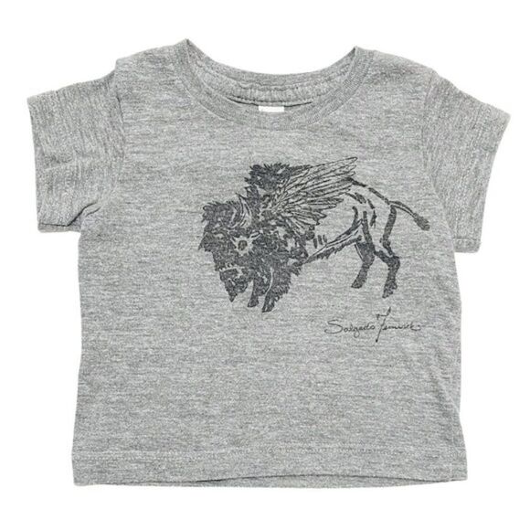 𝅺american Apparel x Salgado Fenwick Grey Tee - Picture 1 of 3